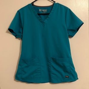 Greys Anatomy 2 Pocket Scrub Top